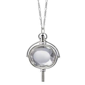 Monica Rich Kosann Large Oval Pocket Watch Key